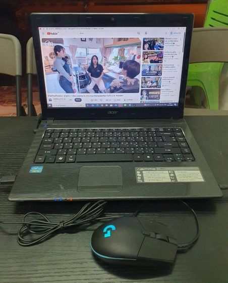 Aspire series วินโดว์ อื่นๆ HDMI ไม่ใช่ ขายโน๊ตบุค Acer aspire4752 Core i5 -2350Mจอ14" HD-LEDIntel HD Graphics 3000DDR-3 6 Gb.SSD 120 Gb.