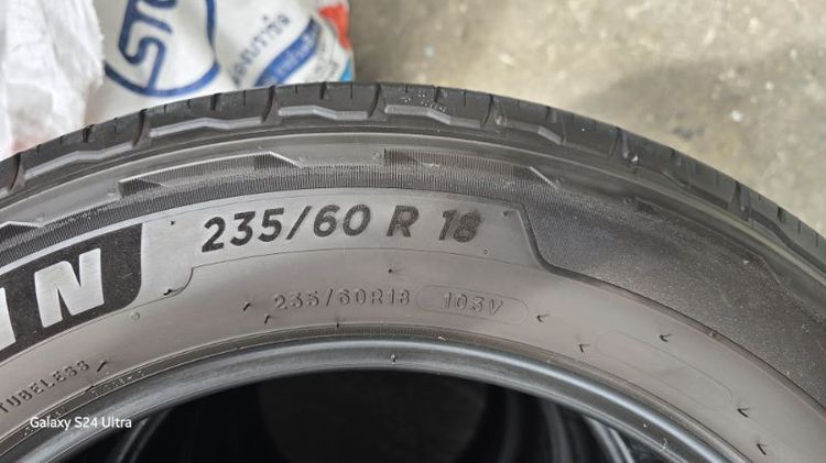 ปี24 235​ 60R18​ Michelin Primacy​ Plusดอกเต็ม​ ขนเชื่อมครบ​ ตุ่มมุมยางอยู่​ นุ่มเงียบสุดๆ​ ลงพื้นปลายปี​24 ชุด​4เส้น 6,400​ รูปที่ 7