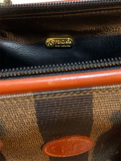 กระเป๋าFENDI ZUCCA CANVAS SHOULDER BAG รูปที่ 8