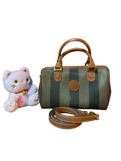 กระเป๋าFENDI ZUCCA CANVAS SHOULDER BAG รูปที่ 5