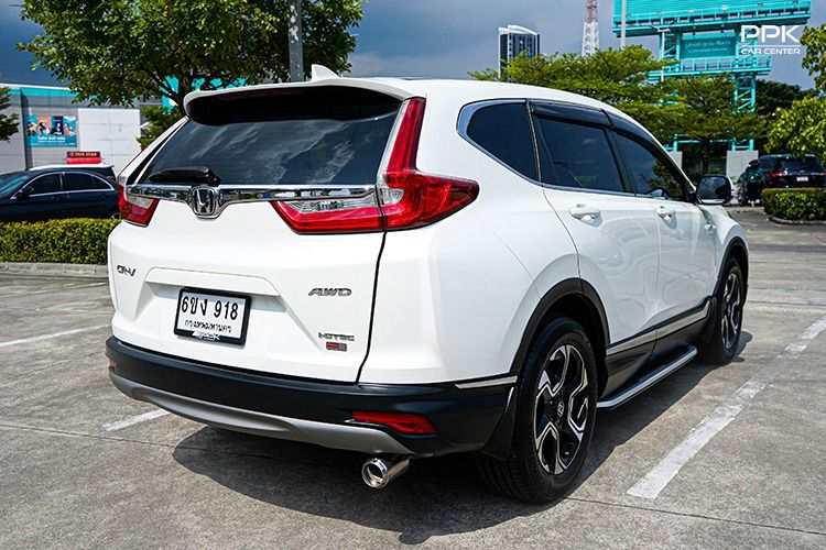 Honda CR-V 2018 1.6 DT EL 4WD Utility-car ดีเซล ไม่ติดแก๊ส เกียร์อัตโนมัติ ขาว รูปที่ 4