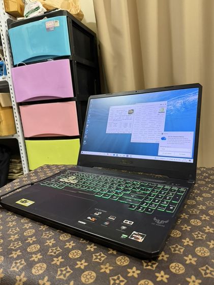 Notebook Asus TUF Gaming FX505DT-HN458T GTX1650 ดูหนังฟังเพลงทำงาน ทั่วไปสบายมาก สอบถามได้คัฟ รูปที่ 8