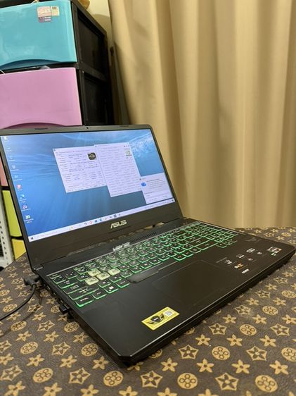 Notebook Asus TUF Gaming FX505DT-HN458T GTX1650 ดูหนังฟังเพลงทำงาน ทั่วไปสบายมาก สอบถามได้คัฟ รูปที่ 6