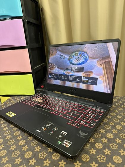 Notebook Asus TUF Gaming FX505DT-HN458T GTX1650 ดูหนังฟังเพลงทำงาน ทั่วไปสบายมาก สอบถามได้คัฟ รูปที่ 4