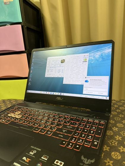 Notebook Asus TUF Gaming FX505DT-HN458T GTX1650 ดูหนังฟังเพลงทำงาน ทั่วไปสบายมาก สอบถามได้คัฟ รูปที่ 7
