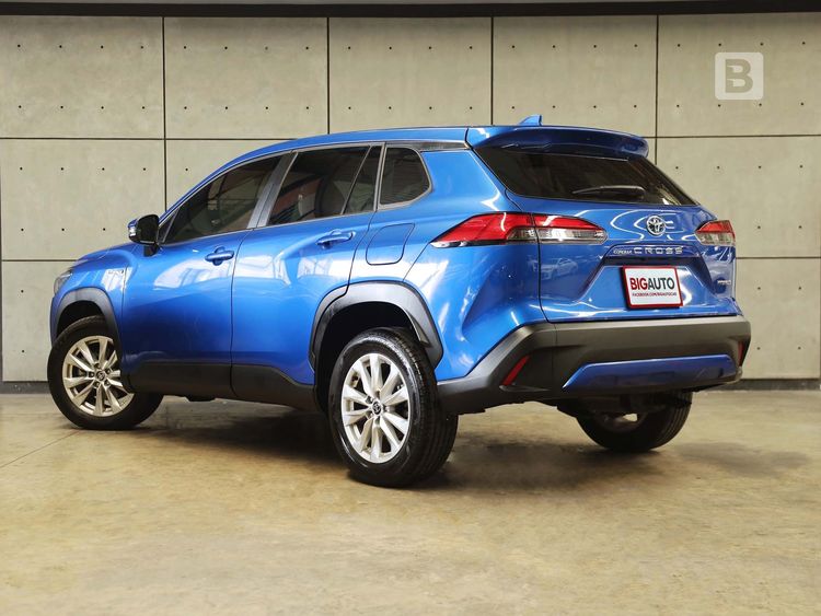 Toyota Corolla Cross 2022 1.8 Hybrid Smart Utility-car ไฮบริด ไม่ติดแก๊ส เกียร์อัตโนมัติ น้ำเงิน รูปที่ 4