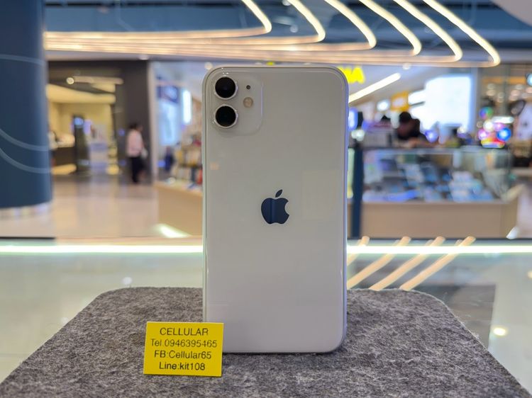 128 GB iPhone 11 128GB สีขาว สภาพสวย เครื่องไทย