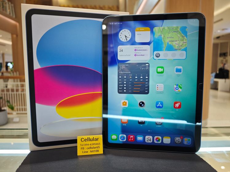iPad Gen11 WiFi 128GB Batt100 ประกันศูนย์10เดือนกว่า ไร้รอย รับผ่อน รูปที่ 2