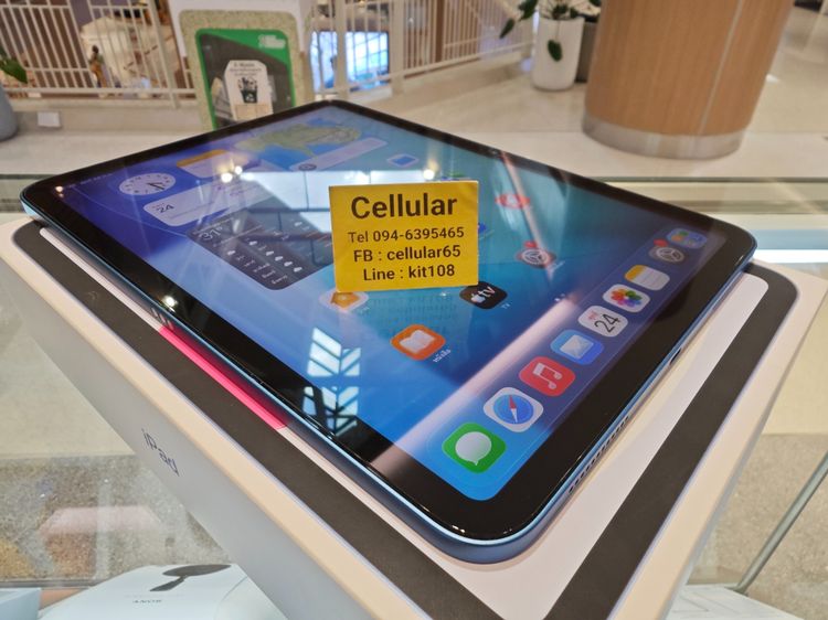 iPad Gen11 WiFi 128GB Batt100 ประกันศูนย์10เดือนกว่า ไร้รอย รับผ่อน รูปที่ 7