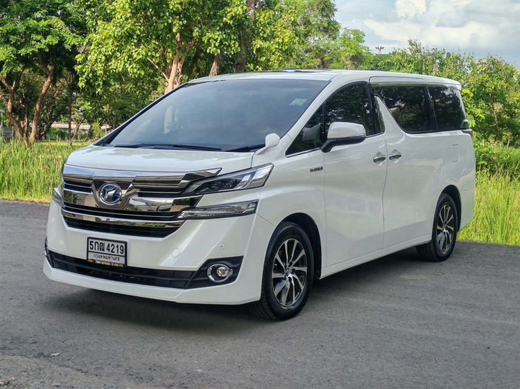 Toyota Vellfire 2015 2.5 HEV E-Four Van āļāļĨāļąāđāļāļāļīāļāđāļŪāļāļĢāļīāļ (PHEV) āđāļĄāđāļāļīāļāđāļāđāļŠ āđāļāļĩāļĒāļĢāđāļāļąāļāđāļāļĄāļąāļāļī āļāļēāļ§ āļĢāļđāļāļāļĩāđ 3