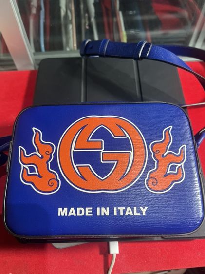 Gucci Interlocking G Leather Shoulder Bag รูปที่ 2