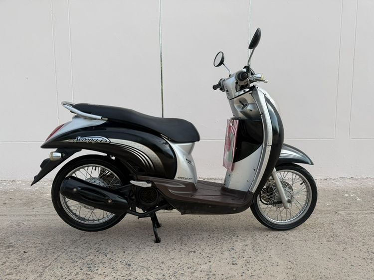 Honda Scoopy-i หัวฉีด ประหยัดน้ำมัน สีดำ สภาพดี สตาร์ตติดง่าย