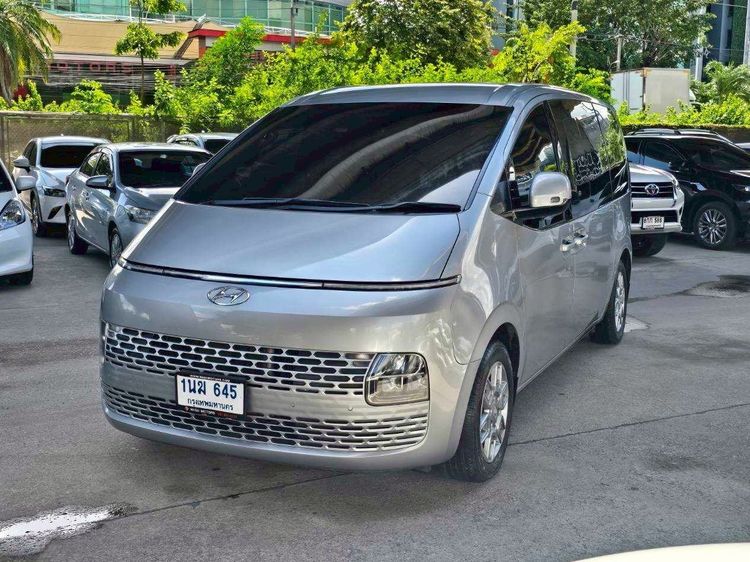 Hyundai Staria 2022 2.2 S Utility-car ดีเซล ไม่ติดแก๊ส เกียร์อัตโนมัติ เทา รูปที่ 3