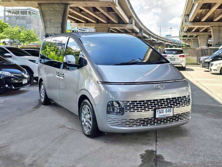 Hyundai Staria 2022 2.2 S Utility-car ดีเซล ไม่ติดแก๊ส เกียร์อัตโนมัติ เทา