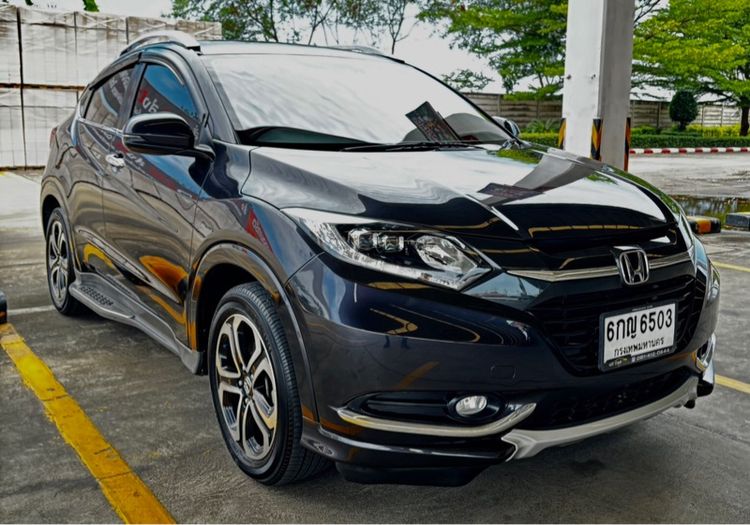 Honda HR-V 2018 1.8 EL Van เบนซิน ไม่ติดแก๊ส เกียร์อัตโนมัติ ดำ รูปที่ 3