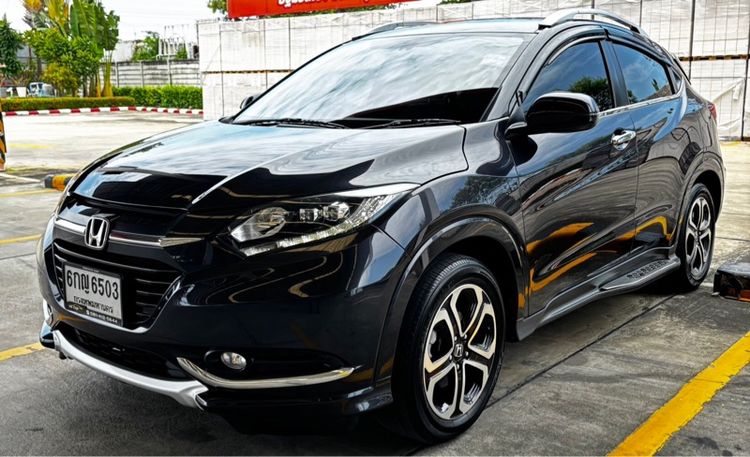 Honda HR-V 2018 1.8 EL Van เบนซิน ไม่ติดแก๊ส เกียร์อัตโนมัติ ดำ รูปที่ 2