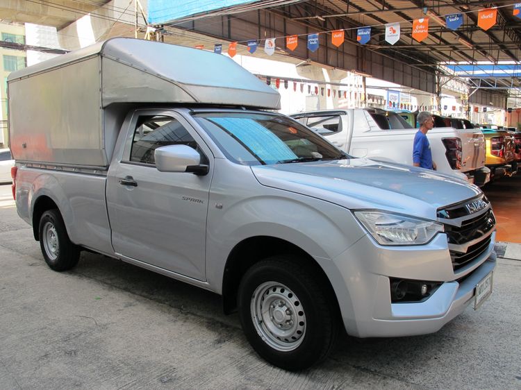 Isuzu D-MAX 2022 1.9 S Pickup ดีเซล ไม่ติดแก๊ส เกียร์ธรรมดา เทา รูปที่ 2