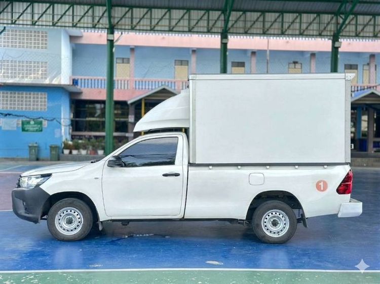 Toyota Hilux Revo 2019 2.4 J Pickup ดีเซล ไม่ติดแก๊ส เกียร์ธรรมดา ขาว รูปที่ 4