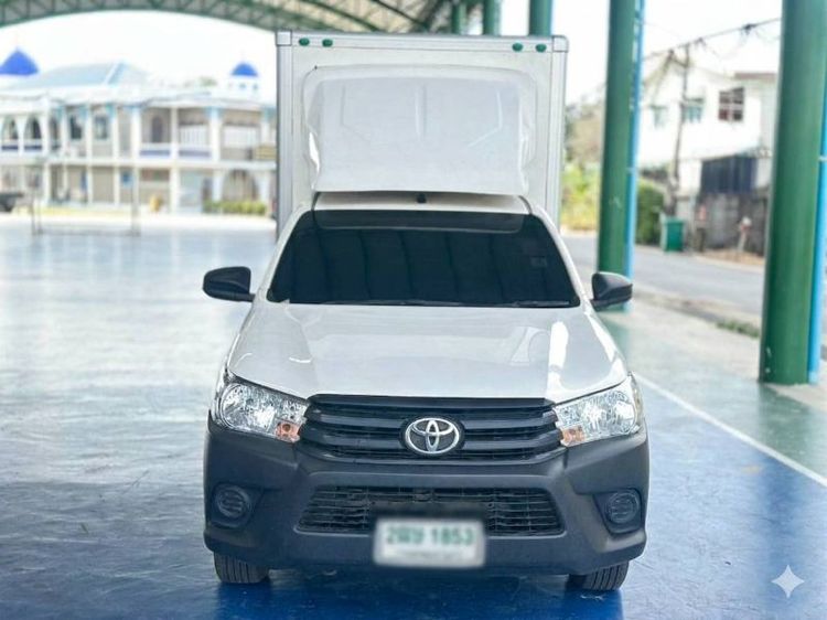 Toyota Hilux Revo 2019 2.4 J Pickup ดีเซล ไม่ติดแก๊ส เกียร์ธรรมดา ขาว รูปที่ 3