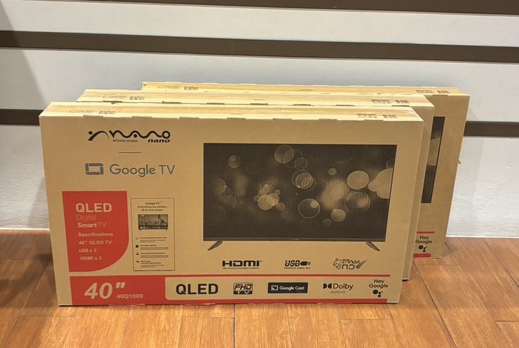ทีวี NANO 40” (FULL HD, QLED, GOOGLE TV) ของใหม่