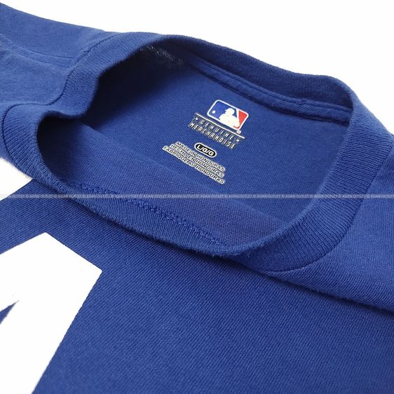 เสื้อยืด MLB แท้ LA Dodgers สีน้ำเงิน MLB Genuine Merchandise อก 21 ยาว 27.5 มือสอง สภาพดี หายาก รูปที่ 3