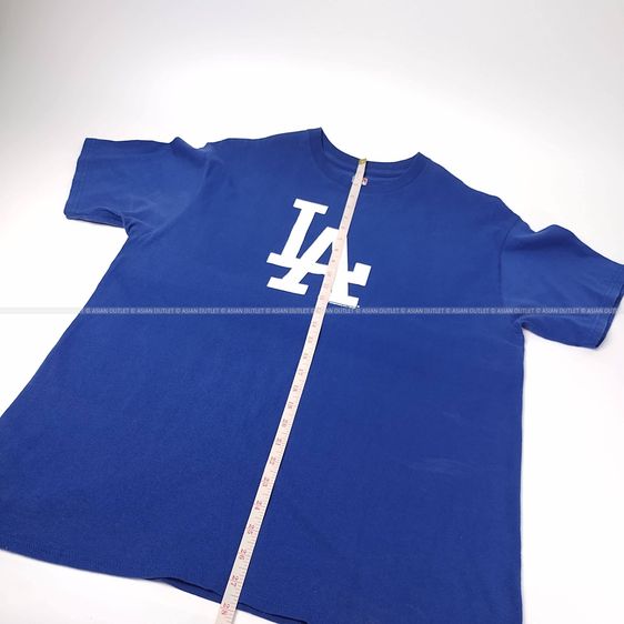 เสื้อยืด MLB แท้ LA Dodgers สีน้ำเงิน MLB Genuine Merchandise อก 21 ยาว 27.5 มือสอง สภาพดี หายาก รูปที่ 7