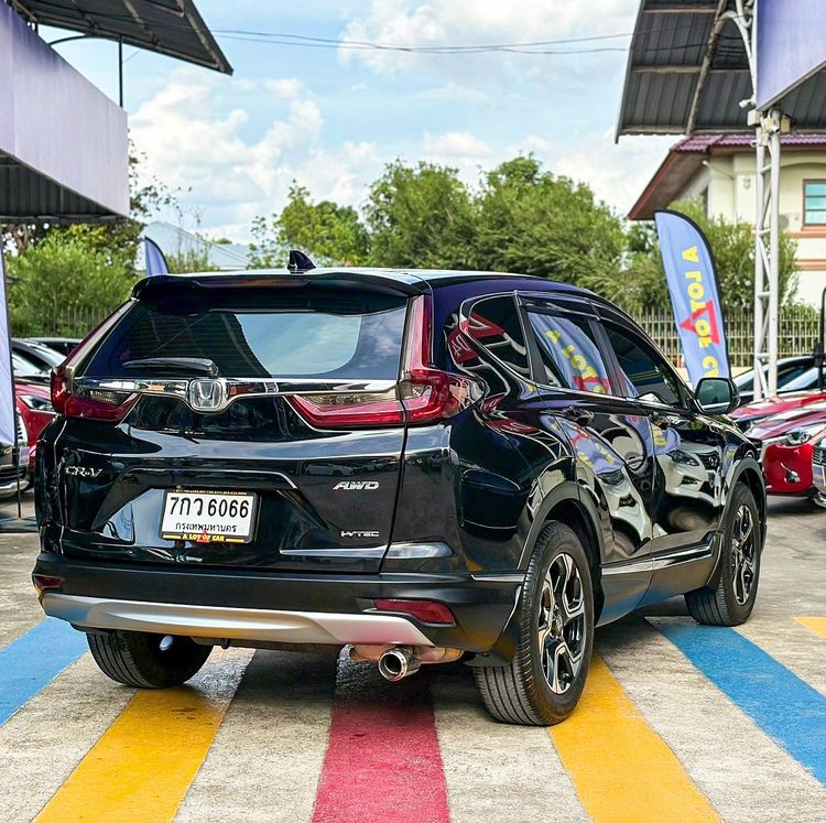 Honda CR-V 2019 2.4 ES 4WD Utility-car เบนซิน ไม่ติดแก๊ส เกียร์อัตโนมัติ ดำ รูปที่ 3