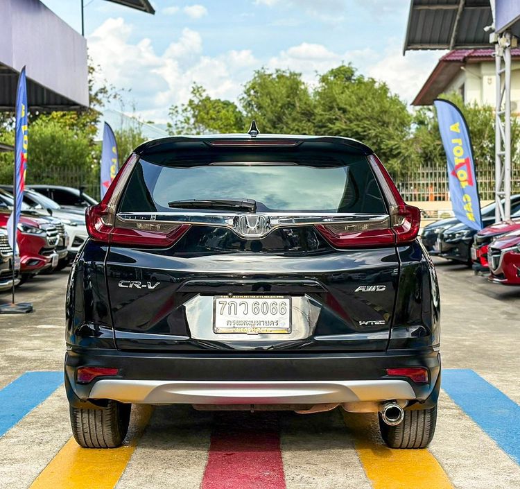 Honda CR-V 2019 2.4 ES 4WD Utility-car เบนซิน ไม่ติดแก๊ส เกียร์อัตโนมัติ ดำ รูปที่ 4