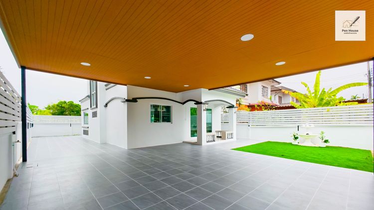มีบางส่วน ขายบ้านเดี่ยว 2 ชั้น ทำเลมีนบุรี-นิมิตใหม่ หมู่บ้าน KC Garden Home 2 บ้านสวยสไตล์โมเดิร์น รีโนเวทใหม่ทั้งหลัง พร้อมเข้าอยู่ทันที รูปที่ 2