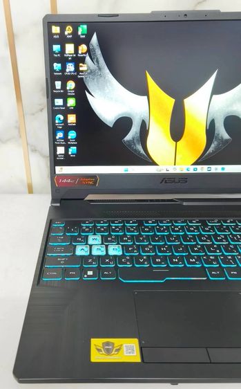 ขาย โน็ตบุ๊ค Asus TUF Gaming A15 Ryzen5 7535HS M.2 512GB Ram 16GB RTX 3050 จอ15.6 นิ้ว145hz วินโดว์แท้ ราคา 19,800บาท  รูปที่ 8