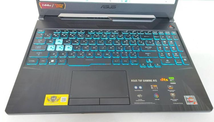 ขาย โน็ตบุ๊ค Asus TUF Gaming A15 Ryzen5 7535HS M.2 512GB Ram 16GB RTX 3050 จอ15.6 นิ้ว145hz วินโดว์แท้ ราคา 19,800บาท  รูปที่ 10