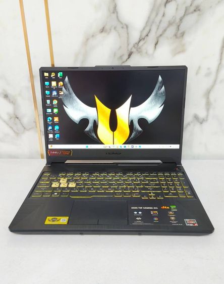 ขาย โน็ตบุ๊ค Asus TUF Gaming A15 Ryzen5 7535HS M.2 512GB Ram 16GB RTX 3050 จอ15.6 นิ้ว145hz วินโดว์แท้ ราคา 19,800บาท  รูปที่ 2