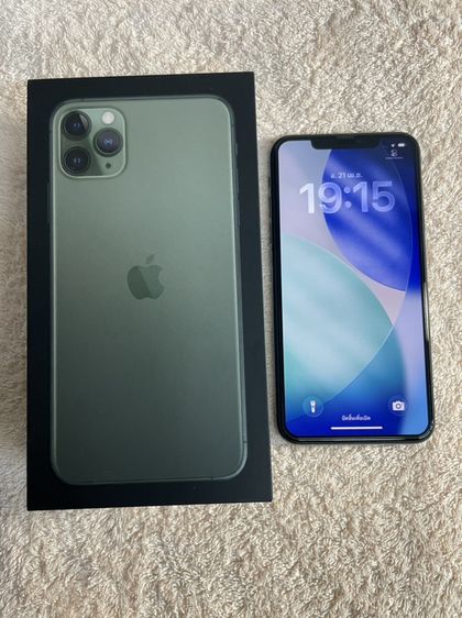 256 GB ขาย iPhone 11 Pro Max 256GB สี Midnight Green สภาพดี 💚