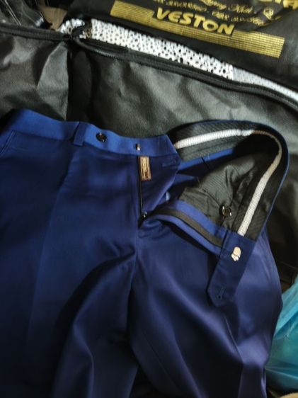เสื้อคลุมผู้ชายมือหนึ่ง สีกรมท่า รูปที่ 2