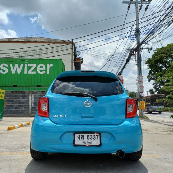 Nissan March 2019 1.2 E Limited Edition Sedan เบนซิน เกียร์อัตโนมัติ ฟ้า รูปที่ 3