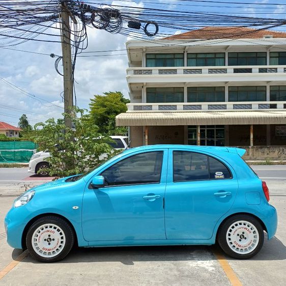 Nissan March 2019 1.2 E Limited Edition Sedan เบนซิน เกียร์อัตโนมัติ ฟ้า รูปที่ 2