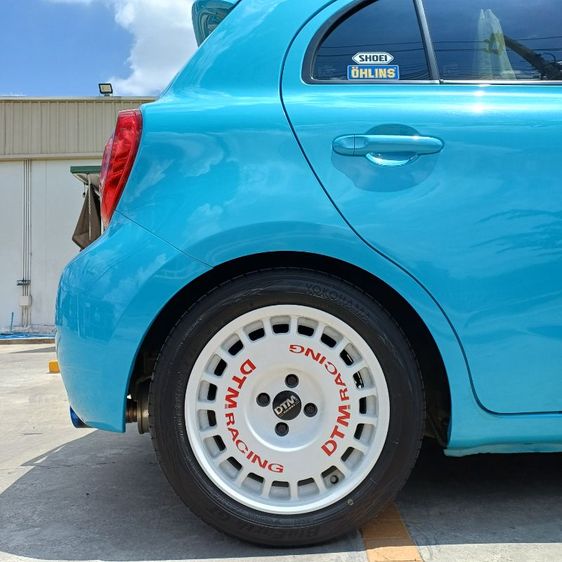 Nissan March 2019 1.2 E Limited Edition Sedan เบนซิน เกียร์อัตโนมัติ ฟ้า รูปที่ 4