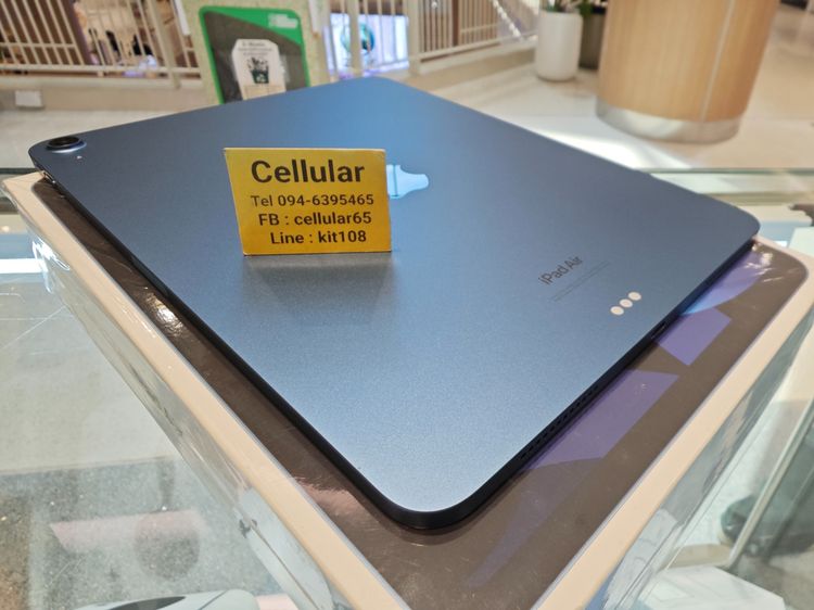 (ติดจอง)iPad Air5 64GB WiFi Blue สภาพสวย เครื่องไทย รับผ่อน รูปที่ 4