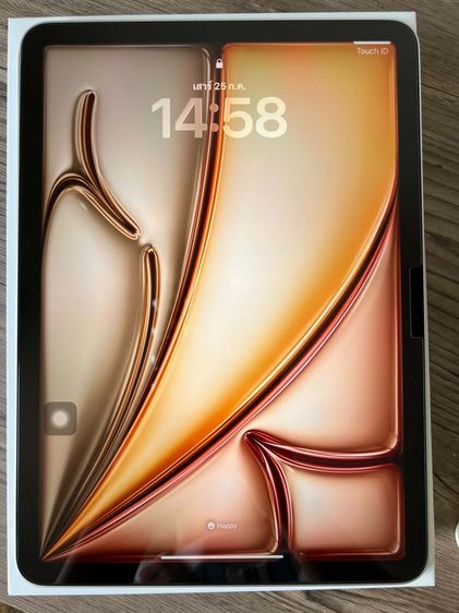 Apple 128 GB ✨🔥iPad Air M2 11" (128GB) Starlight “WiFi”สภาพสวยศูนย์ไทย สภาพสวย 95% แถบไม่ค่อยได้ใช้เลยค่ะ 🔥