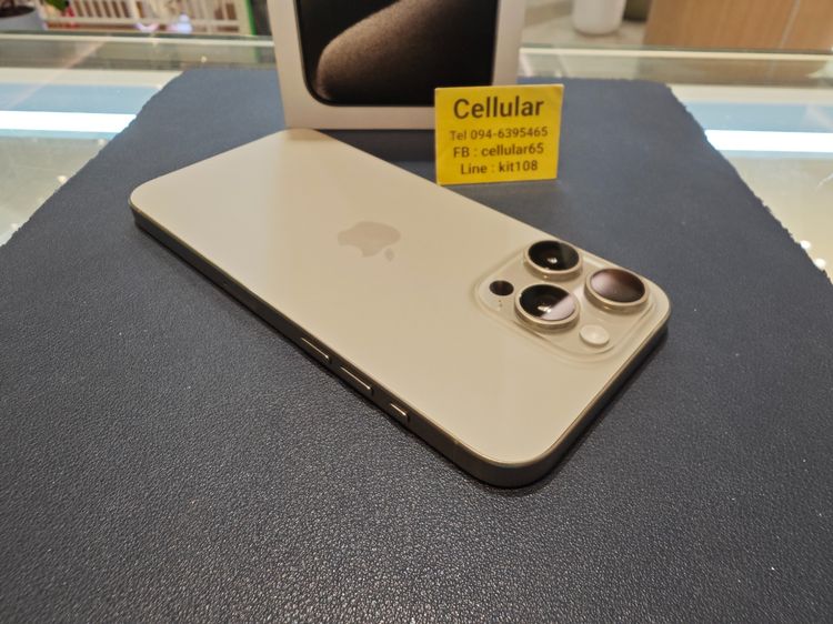 (ติดจอง)iPhone 15 Pro Max 256GB สภาพสวยมาก เครื่องไทย ครบกล่อง รูปที่ 4