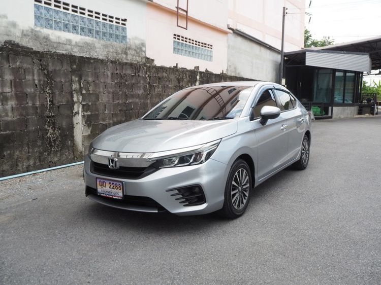 Honda City 2021 1.0 SV Sedan เบนซิน ไม่ติดแก๊ส เกียร์อัตโนมัติ บรอนซ์เงิน