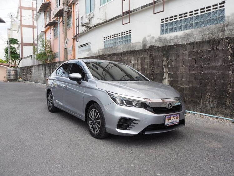 Honda City 2021 1.0 SV Sedan เบนซิน ไม่ติดแก๊ส เกียร์อัตโนมัติ บรอนซ์เงิน รูปที่ 2