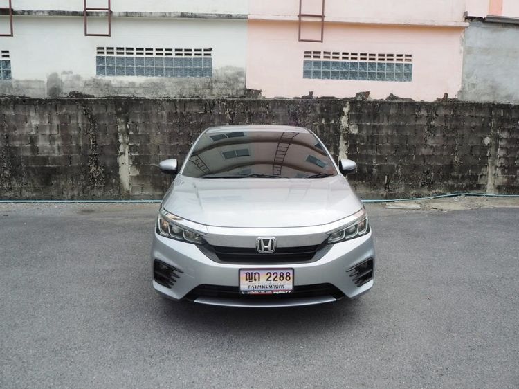 Honda City 2021 1.0 SV Sedan เบนซิน ไม่ติดแก๊ส เกียร์อัตโนมัติ บรอนซ์เงิน รูปที่ 3