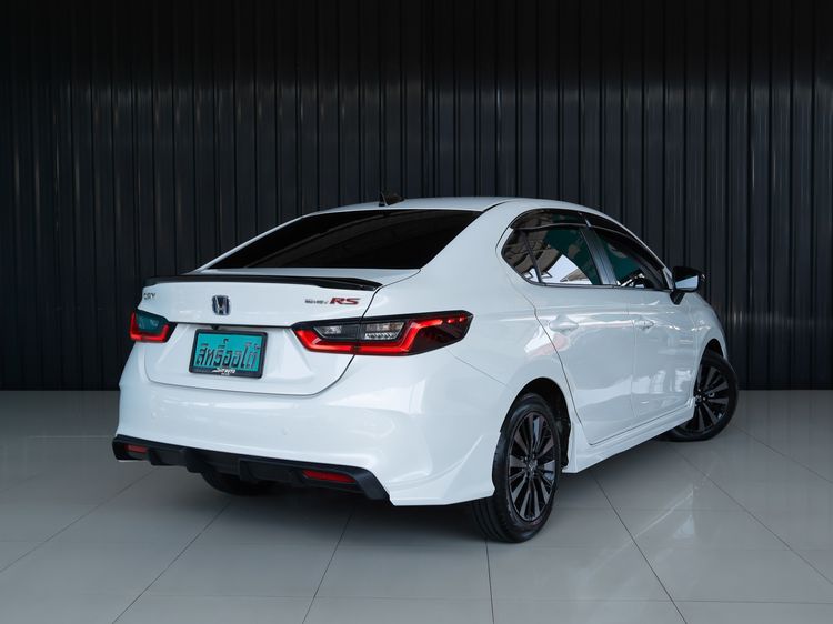 Honda City 2025 1.5 e:HEV RS Sedan ไฮบริด ไม่ติดแก๊ส เกียร์อัตโนมัติ ขาว รูปที่ 4