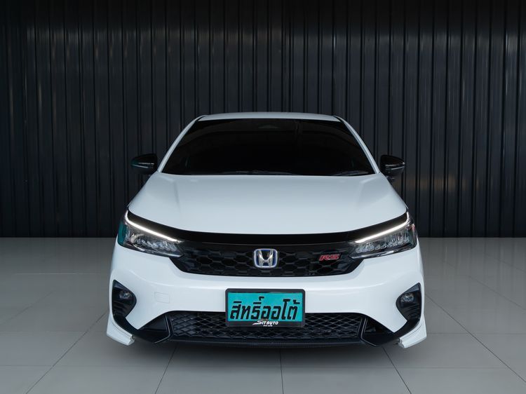 Honda City 2025 1.5 e:HEV RS Sedan ไฮบริด ไม่ติดแก๊ส เกียร์อัตโนมัติ ขาว รูปที่ 2
