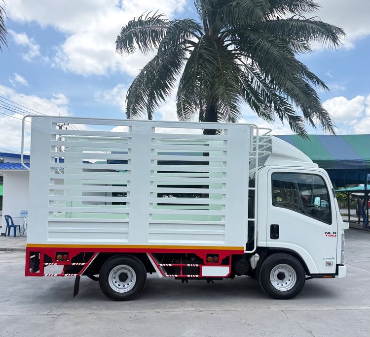รถ ISUZU NLR 130 แรง ปี 2561 รถห้างแท้ (4 ล้อไม่ติดเวลา) กะบะเหล็กคอกสูง ยาว 3.20 ม กว้าง 1.90  ม. รูปที่ 7