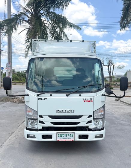 รถ ISUZU NLR 130 แรง ปี 2561 รถห้างแท้ (4 ล้อไม่ติดเวลา) กะบะเหล็กคอกสูง ยาว 3.20 ม กว้าง 1.90  ม. รูปที่ 3
