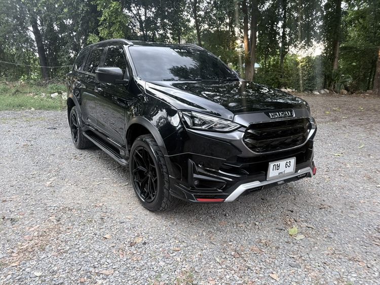 Isuzu MU-X 2022 3.0 Ultimate AT 4WD Utility-car ดีเซล เกียร์อัตโนมัติ ดำ