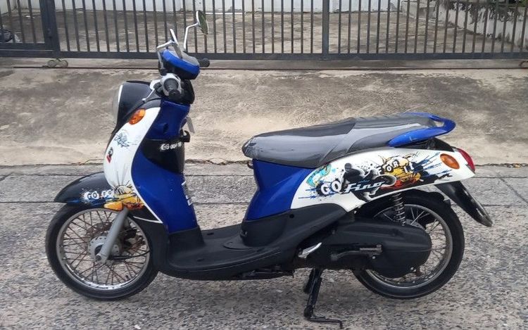 2010 Yamaha Fino ท่ออาร์มคาร์บูไฟฟ้าเอกสารโอน