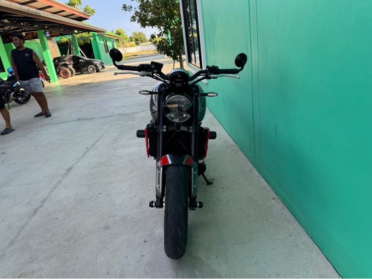 Triumph Trident 660 ปี21 สีเทาแดงวิ่ง12,000โล  รูปที่ 13